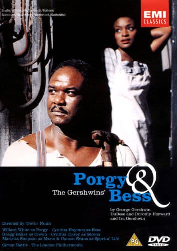 Gershwin's Porgy and Bess DVD (2001) cert E English Brand New