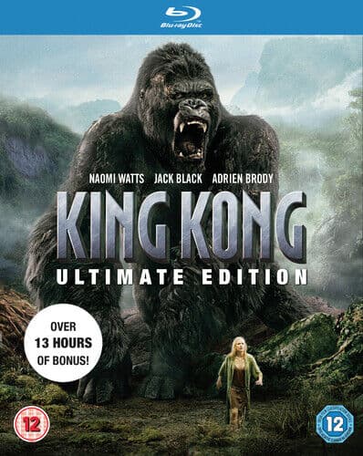 King Kong Blu-Ray (2017) Naomi Watts, Jackson (DIR) cert 12 2 discs Brand New