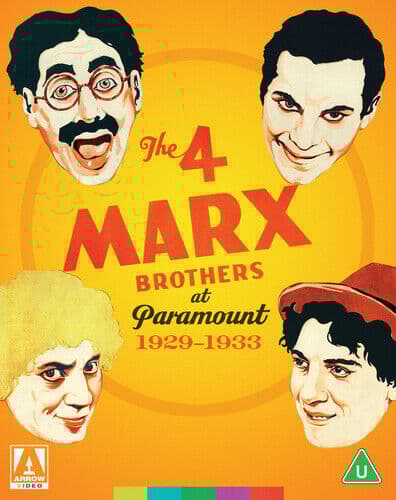 The 4 Marx Brothers at Paramount 19291933 Bluray Zeppo Marx, Florey