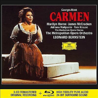 Georges Bizet : Georges Bizet: Carmen CD Box Set with Blu-ray 4 discs (2018)
