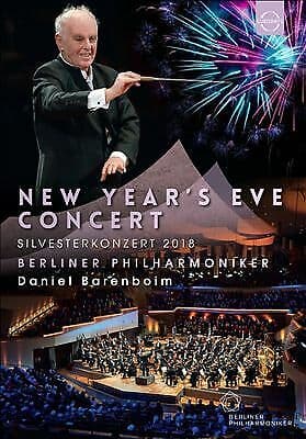 Brand New Year's Eve Concert 2018 Blu-ray (2019) Daniel Barenboim cert E Brand New