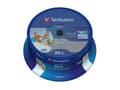Miniatyrbillede 1 af 3: BD-R VERBATIM  25GB, viteza 6x, 25 buc, Single Layer, spindle, printabil, "Wide Inkjet Printable" "43811"