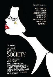 Café Society DVD (2016) Jesse Eisenberg, Allen (DIR) Cert 12 Pre-Owned Region 2