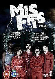 Misfits: Series 1 DVD (2009) Robert Sheehan, Green (DIR) Cert 18 Pre-Owned Region 2
