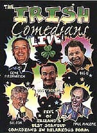 Irish Comedians Live DVD (2004) Gene Fitzpatrick Cert E Pre-Owned Region 2