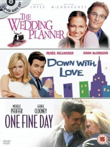 The Wedding Planner/Down With Love/One Fine Day DVD (2004) Jennifer Lopez, Pre-Owned Region 2