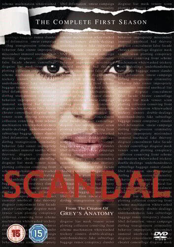 Scandal: The Complete First Season DVD (2013) Kerry Washington Cert 15 2 Discs Pre-Owned Region 2