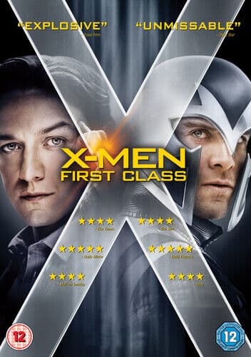 X-Men: First Class DVD (2012) Michael Fassbender, Vaughn (DIR) Cert 12 Pre-Owned Region 2