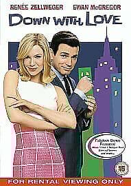 Down With Love DVD (2004) Renée Zellweger, Reed (DIR) Cert 15 Pre-Owned Region 2