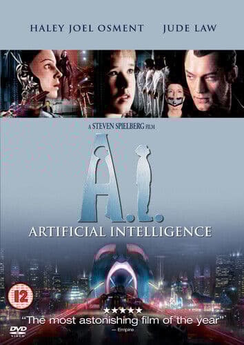 A.I. DVD (2002) Haley Joel Osment, Spielberg (DIR) Cert 12 Pre-Owned Region 2