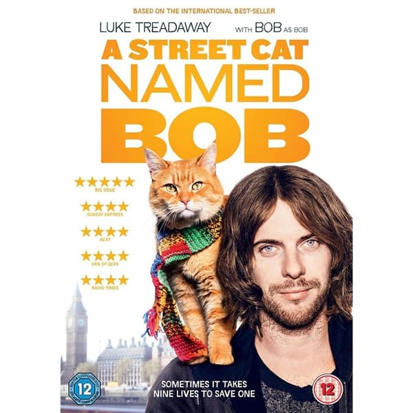 A Street Cat Named Bob DVD (2017) Luke Treadaway, Spottiswoode (DIR) Cert 12 Pre-Owned Region 2