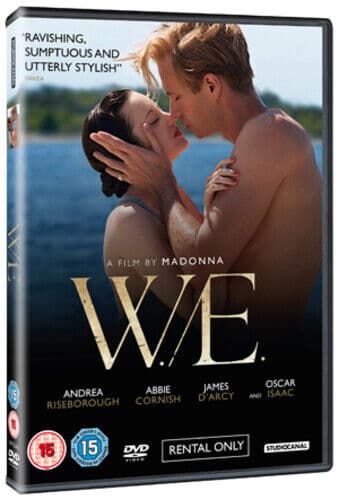 W.E. DVD (2012) Andrea Riseborough, Madonna (DIR) Cert 15 Pre-Owned Region 2