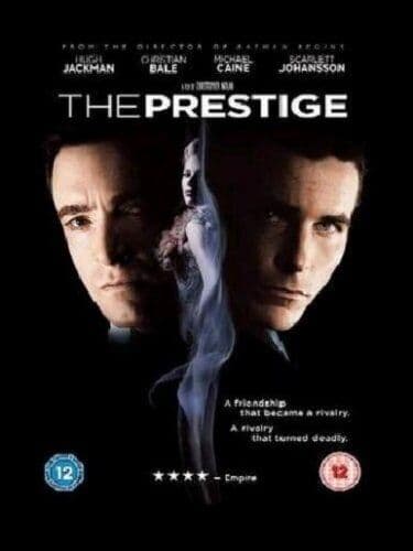 The Prestige DVD (2007) Hugh Jackman, Nolan (DIR) Cert 12 Pre-Owned Region 2