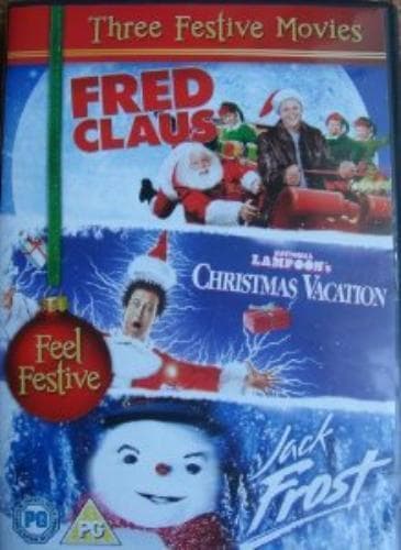 Three Festive Movies - Fred Claus [2007] DVD Pre-Owned Region 2
