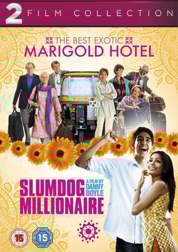 The Best Exotic Marigold Hotel/Slumdog Millionaire DVD (2013) Bill Nighy, Pre-Owned Region 2