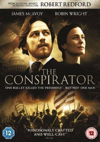 The Conspirator DVD (2011) James McAvoy, Redford (DIR) Cert 12 Pre-Owned Region 2