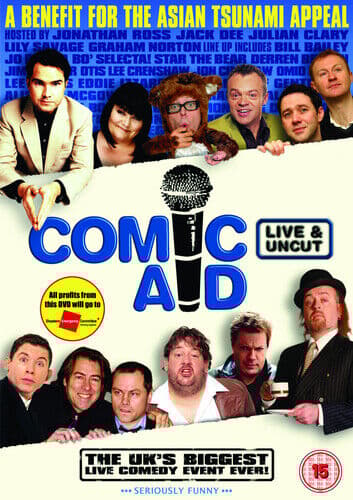 Comic Aid DVD (2005) Jonathan Ross Cert 15 Pre-Owned Region 2