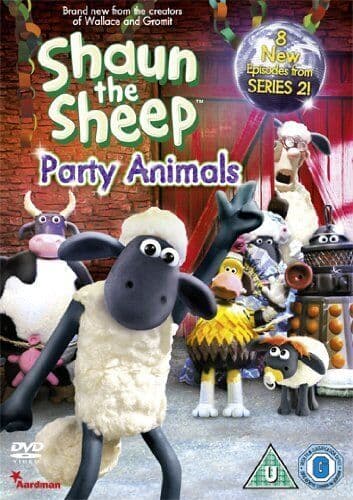 Shaun The Sheep: Party Animals DVD (2010) Nick Park Cert U Pre-Owned Region 2