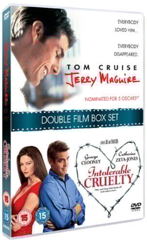 Jerry Maguire/Intolerable Cruelty DVD (2011) Tom Cruise, Crowe (DIR) Cert 15 2 Pre-Owned Region 2
