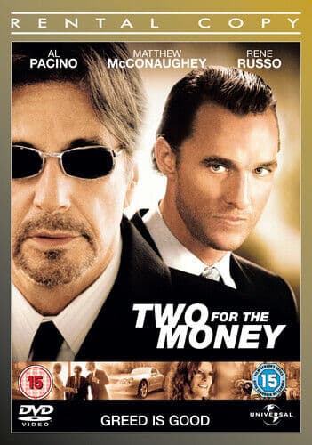 Two For The Money DVD (2006) Al Pacino, Caruso (DIR) Cert 15 Pre-Owned Region 2