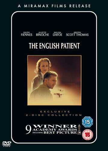 The English Patient DVD (2005) Ralph Fiennes, Minghella (DIR) Cert 15 2 Discs Pre-Owned Region 2