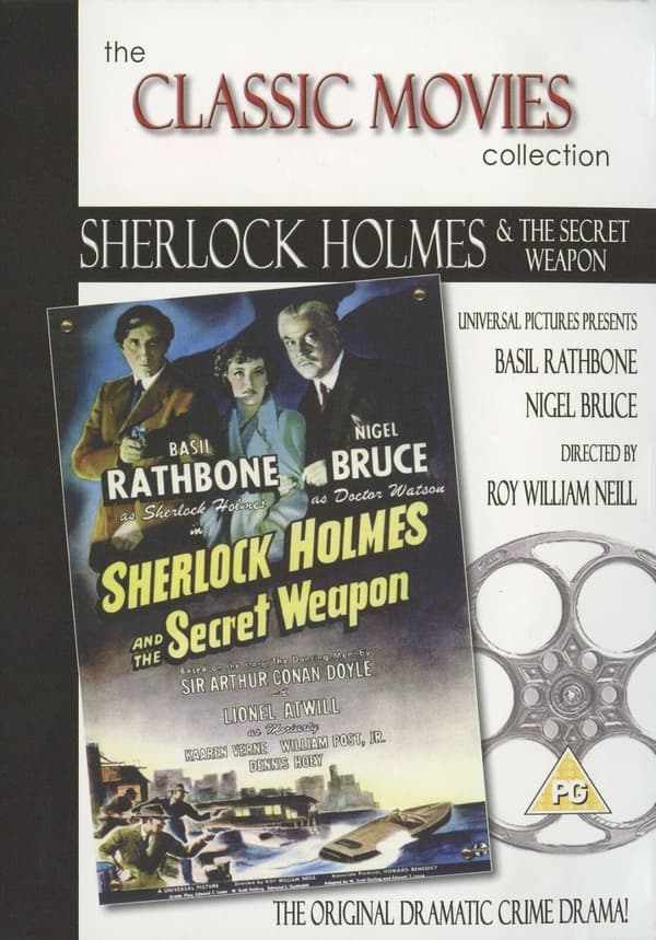 Sherlock Holmes And The Secret Weapon : The Classic Movies Collection CD Pre-Owned Region 2
