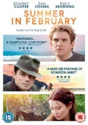 Summer In February DVD (2013) Dominic Cooper, Menaul (DIR) Cert 15 Pre-Owned Region 2