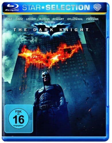 Batman: Dark Knight (BR) 2BRs POSTEN Min Blu-ray Pre-Owned Region 2