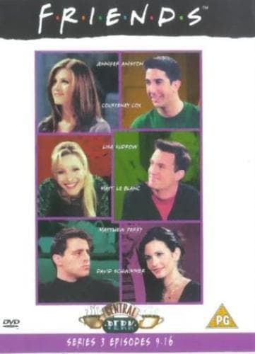 Friends: Series 3 - Episodes 9-16 DVD (2000) Jennifer Aniston, Burrows (DIR) Pre-Owned Region 2