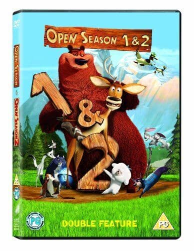 Open Season/Open Season 2 DVD (2009) Roger Allers Cert PG 3 Discs Pre-Owned Region 2