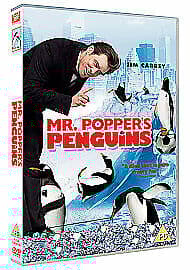 Mr Popper’s Penguins DVD (2012) Jim Carrey, Waters (DIR) Cert PG Pre-Owned Region 2