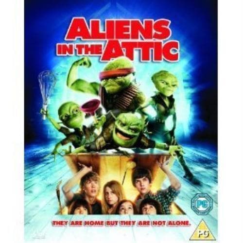 Aliens In The Attic DVD (2012) Ashley Tisdale, Schultz (DIR) Cert PG Pre-Owned Region 2