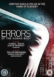 Errors Of The Human Body DVD (2014) Michael Eklund, Sheean (DIR) Cert 15 Pre-Owned Region 2