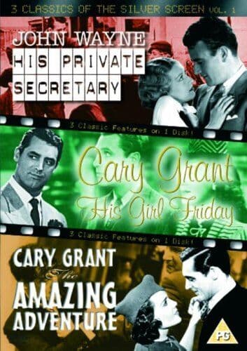 3 Classics Of The Silver Screen: Volume 1 DVD (2005) Cary Grant, Hawks (DIR) Pre-Owned Region 2
