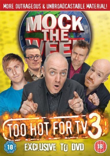 Mock The Week: Too Hot For TV 3 DVD (2010) Dara O’Briain Cert 18 Pre-Owned Region 2
