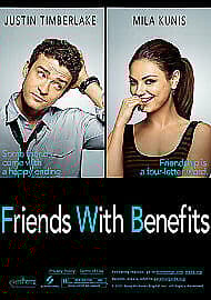 Friends With Benefits DVD (2012) Justin Timberlake, Gluck (DIR) Cert 15 Pre-Owned Region 2