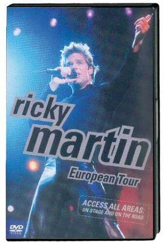 Ricky Martin: European Tour With A Difference DVD (2001) Ricky Martin Cert E Pre-Owned Region 2