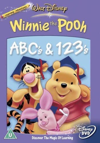 Winnie The Pooh: ABCs And 123s DVD (2005) Cert U Pre-Owned Region 2