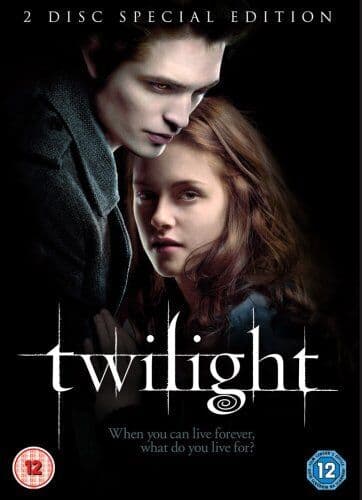 The Twilight Saga: Twilight DVD (2009) Kristen Stewart, Hardwicke (DIR) Cert 12 Pre-Owned Region 2