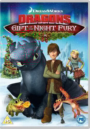 Dragons: Gift Of The Night Fury DVD (2018) Tom Owens Cert PG Pre-Owned Region 2