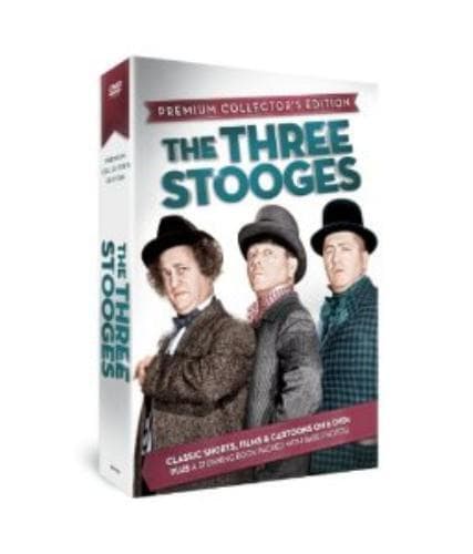 The Three Stooges DVD (2013) Moe Howard Cert E 6 Discs Pre-Owned Region 2