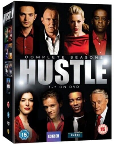 Hustle: Seasons 1-7 DVD (2012) Robert Glenister Cert 15 14 Discs Pre-Owned Region 2