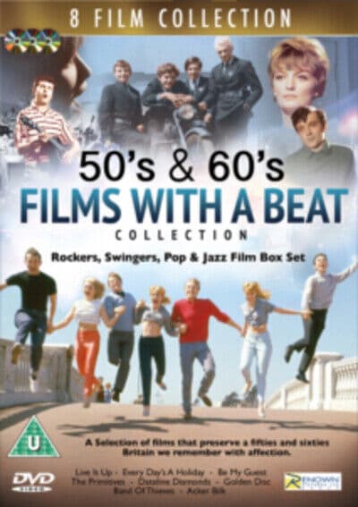 50’s And 60’s Films With A Beat Collection DVD (2016) David Hemmings, Pre-Owned Region 2