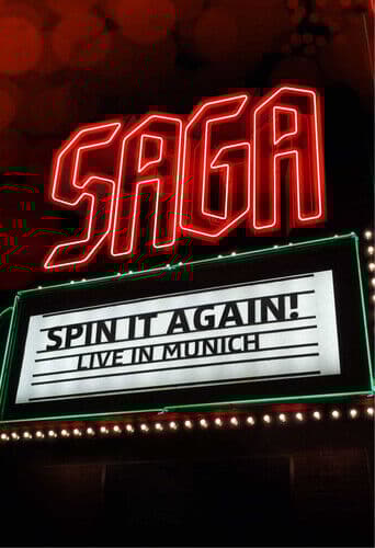 Saga: Spin It Again - Live In Munich DVD (2013) Saga Cert E Pre-Owned Region 2