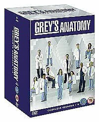 Grey’s Anatomy: Complete Seasons 1-6 DVD (2011) Ellen Pompeo Cert 15 Pre-Owned Region 2