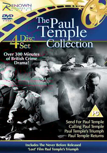 Paul Temple Collection DVD (2015) Anthony Hulme, Argyle (DIR) Cert PG 4 Discs Pre-Owned Region 2