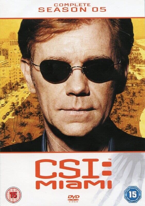 CSI Miami: The Complete Season 5 DVD (2010) David Caruso Cert 15 6 Discs Pre-Owned Region 2