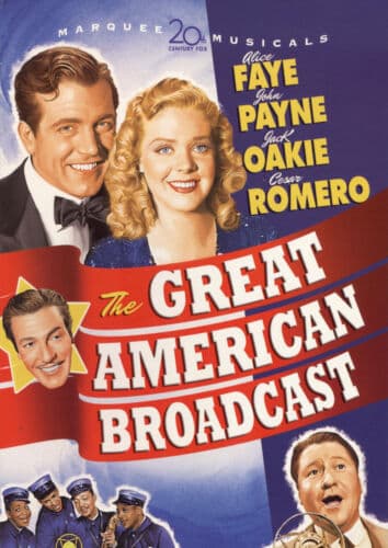Great American Broadcast  [1941] [R DVD Pre-Owned Region 2