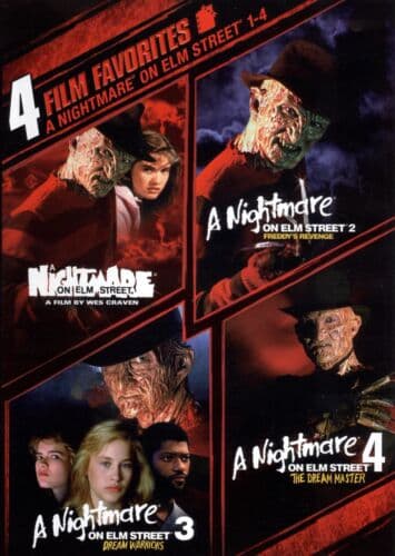 4 Film Favorites: A Nightmare On Elm Str DVD Pre-Owned Region 2