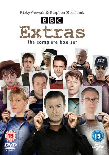 Extras: The Complete Collection DVD (2016) Ricky Gervais Cert 15 5 Discs Pre-Owned Region 2